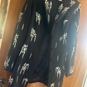 Elegant Black Embellished Dress